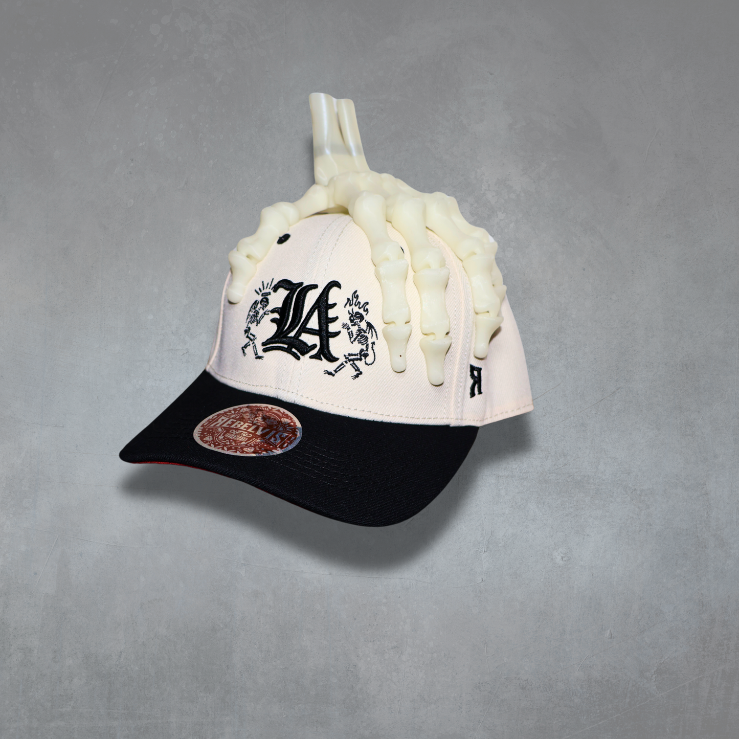 Skeleton Angel & Demon LA Snapback