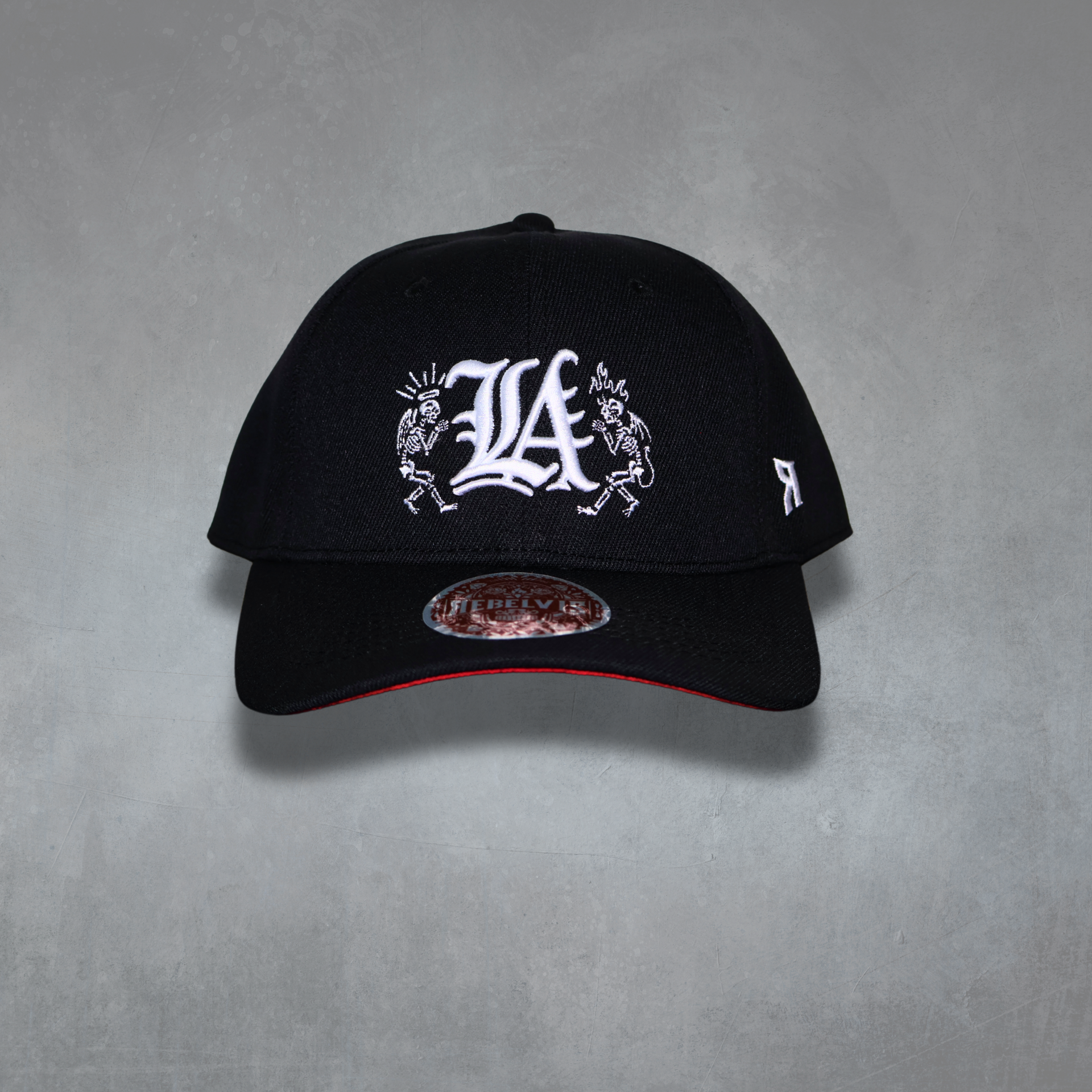 Skeleton Angel & Demon LA Snapback – REBELVIS