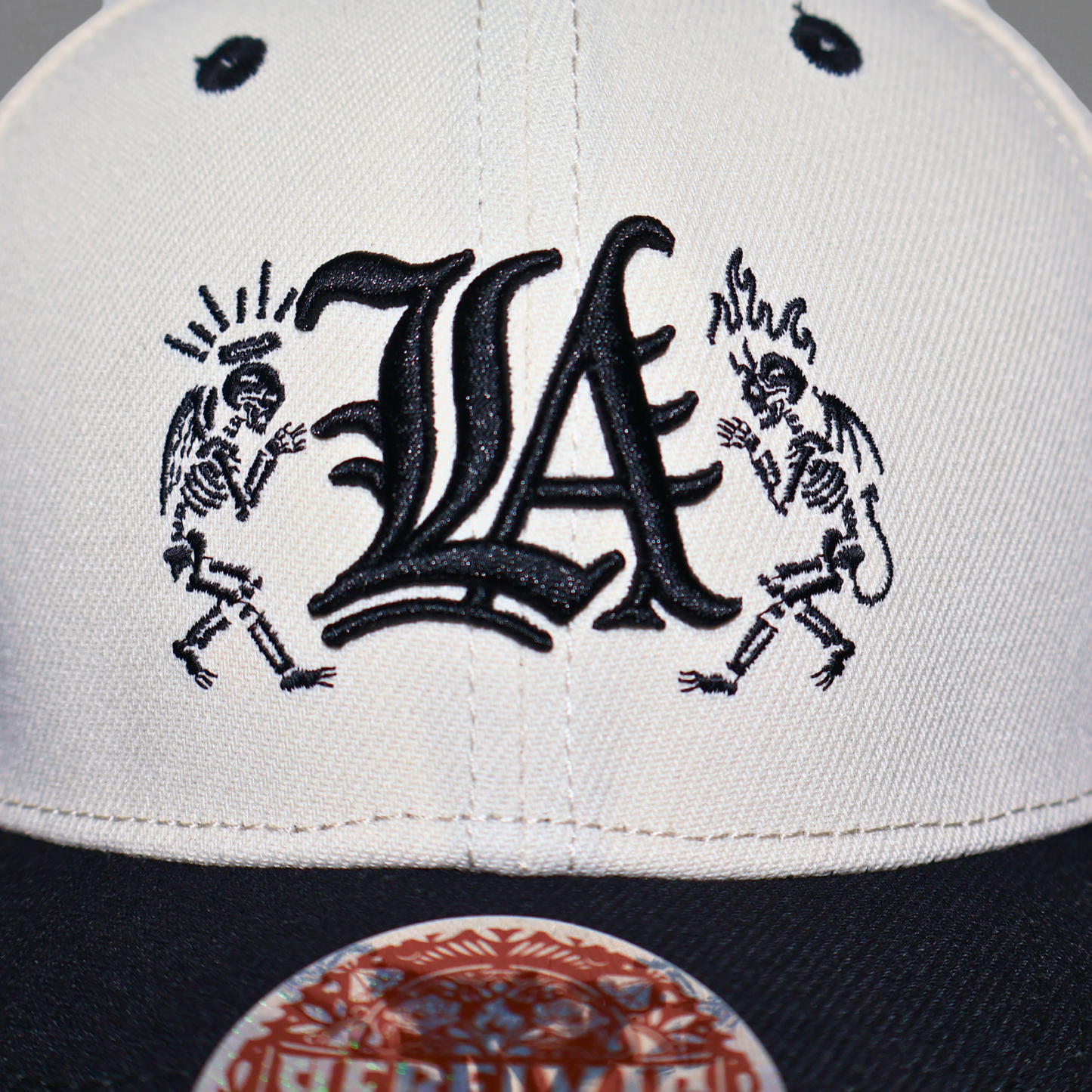 Skeleton Angel & Demon LA Snapback